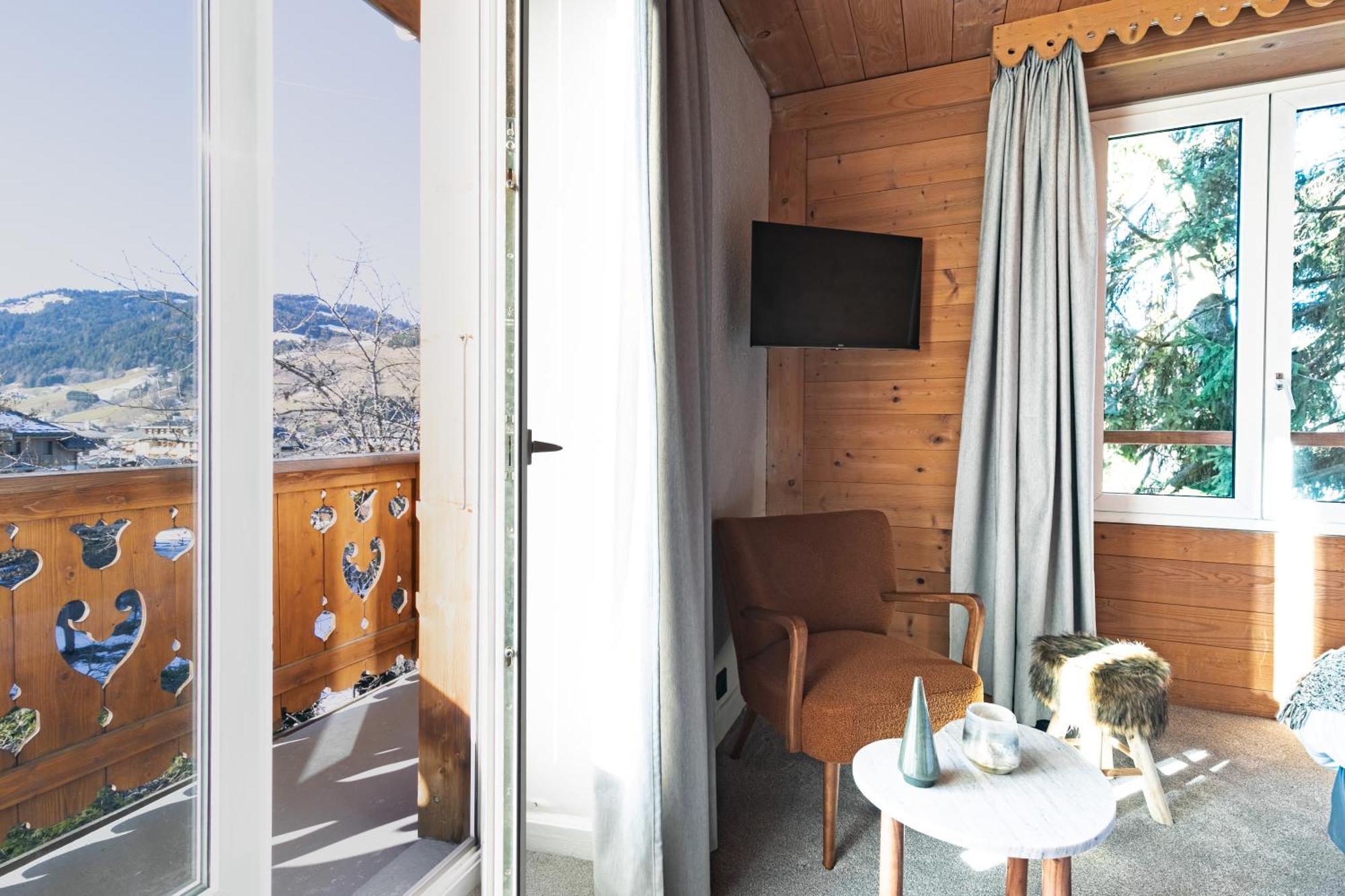 Chalet D'Antoine Megeve Bagian luar foto