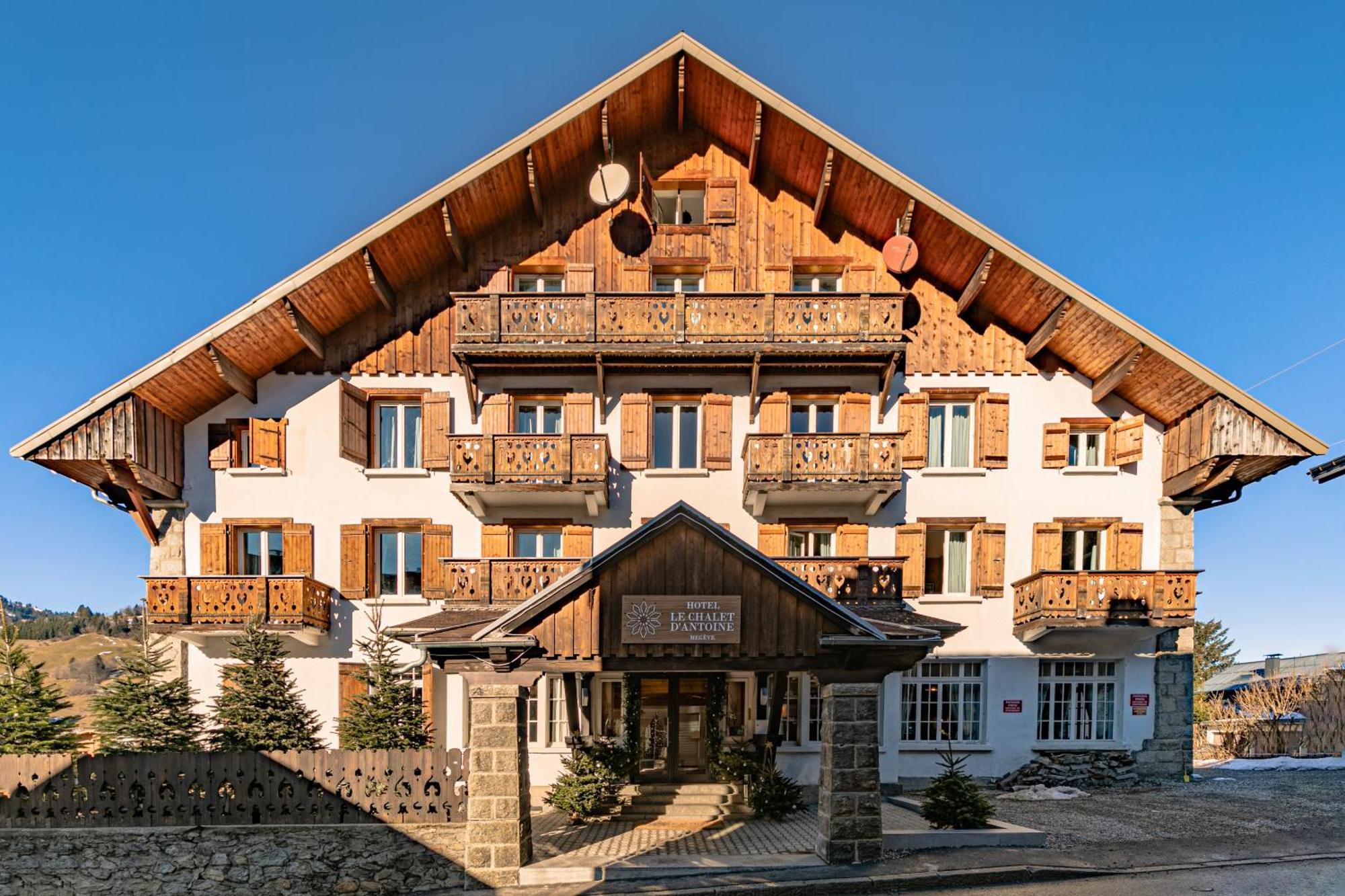 Chalet D'Antoine Megeve Bagian luar foto