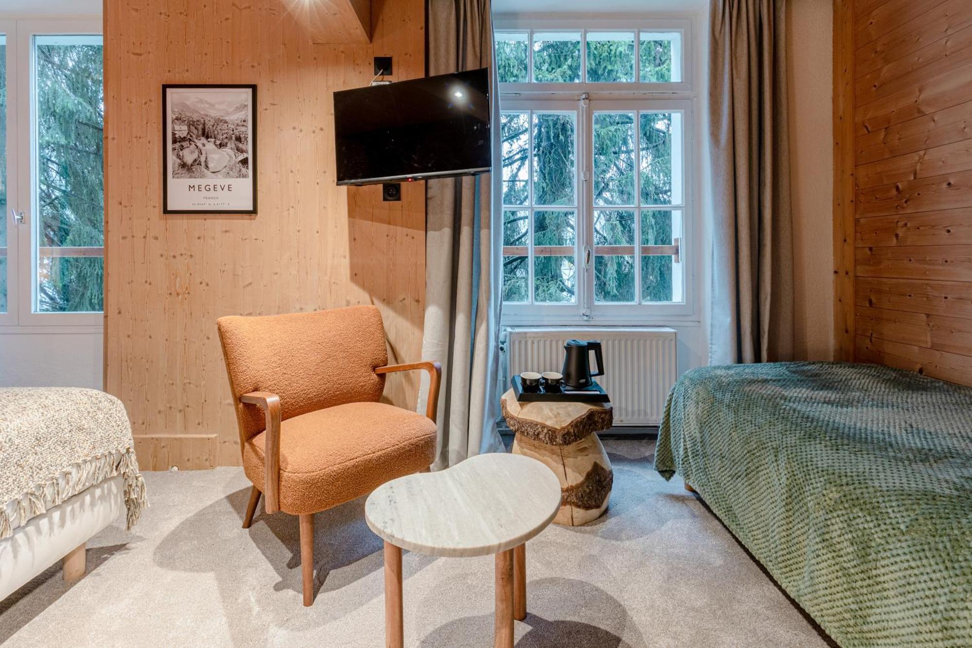 Chalet D'Antoine Megeve Bagian luar foto