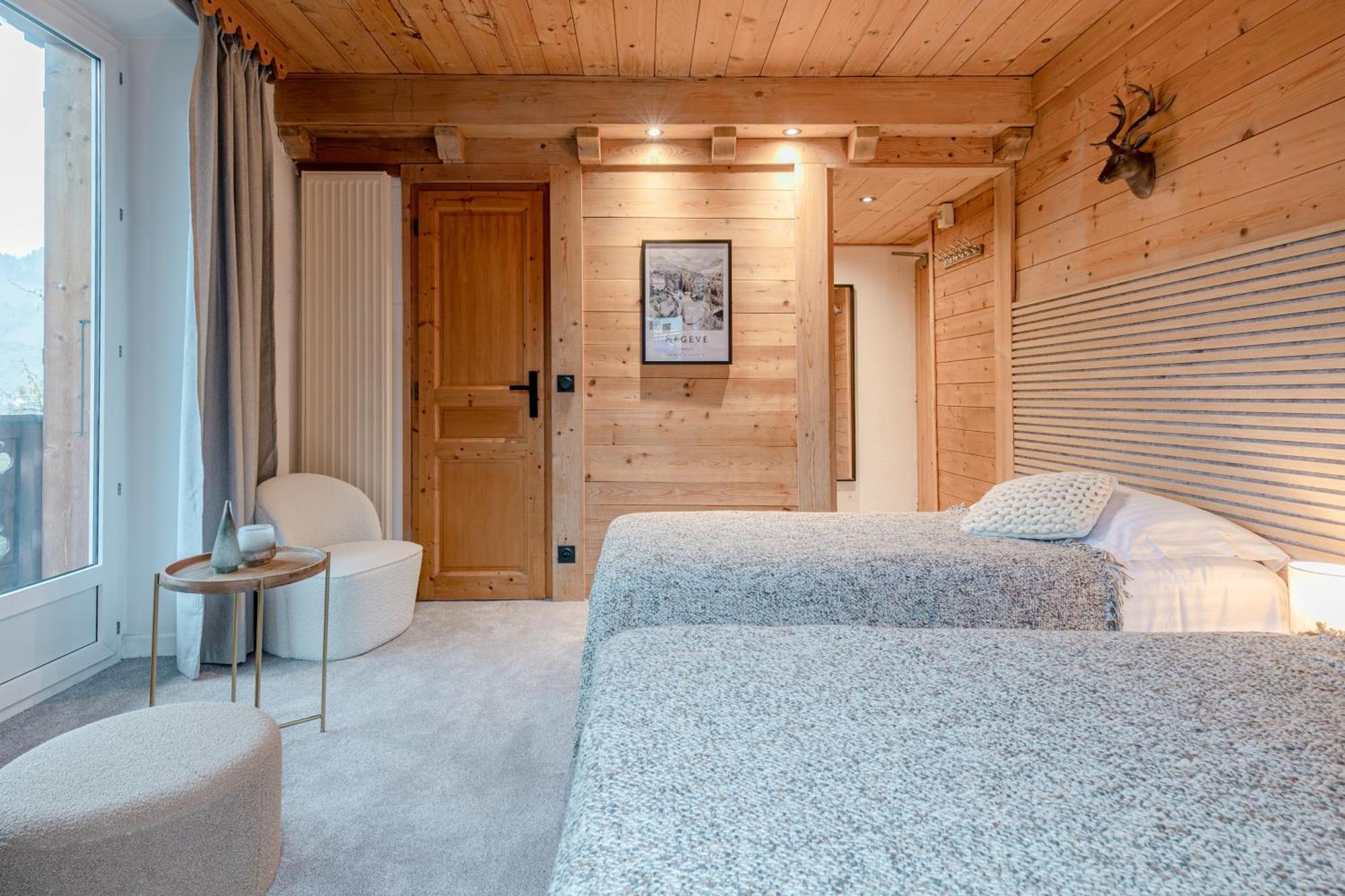 Chalet D'Antoine Megeve Bagian luar foto